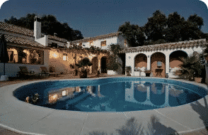 Visit the Mediterranean when you move into the many stucco styles in Los Angeles.
