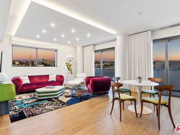 R, Living Room, 1755 Ocean Avenue #PH1003, Santa Monica, CA, 90401, 