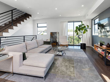 B, Living Room, 331 N La Fayette Park Place, Los Angeles, CA, 90026, 