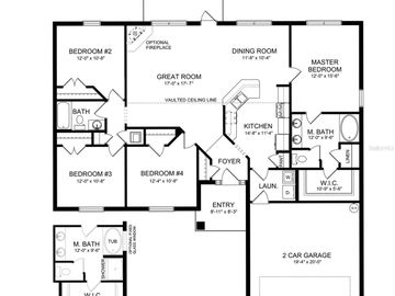 Floor Plan, 3165 PERICLES AVENUE, North Port, FL, 34286, 