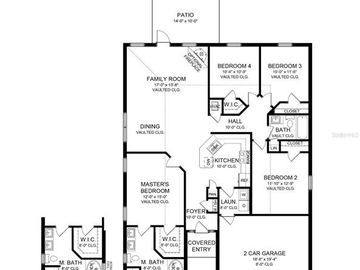 Floor Plan, 2580 AVERLAND LOOP, North Port, FL, 34287, 