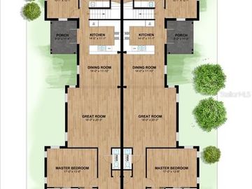 Floor Plan, 1227 JACKSON STREET N #B, St Petersburg, FL, 33705, 
