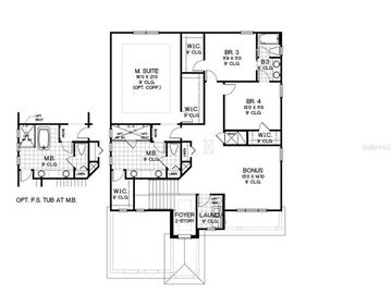 Floor Plan, 587 VIA BELLA COURT, Howey In The Hills, FL, 34737, 