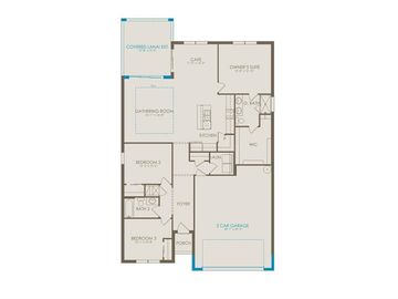 Floor Plan, 2160 DARLEY OAK WAY, North Port, FL, 34289, 