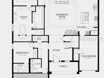 Floor Plan, 16327 MOUNT HOLLY DRIVE, Bradenton, FL, 34211, 