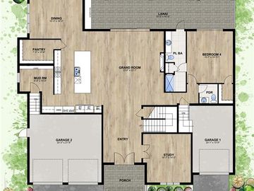 Floor Plan, 4602 W LONGFELLOW AVENUE, Tampa, FL, 33629, 