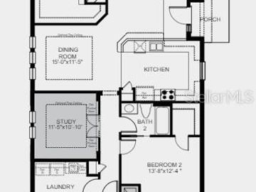 Floor Plan, 4568 GAROFALO ROAD, Wesley Chapel, FL, 33545, 