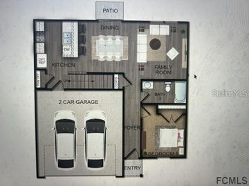 Floor Plan, 26 PRATTWOOD LANE, Palm Coast, FL, 32164, 