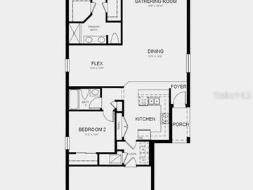 Floor Plan, 6320 MILESTONE LOOP, Palmetto, FL, 34221, 