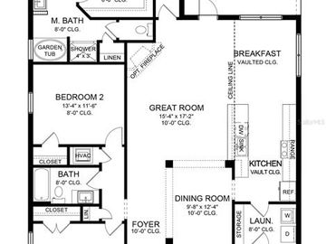 Floor Plan, 2568 AVERLAND LOOP, North Port, FL, 34287, 