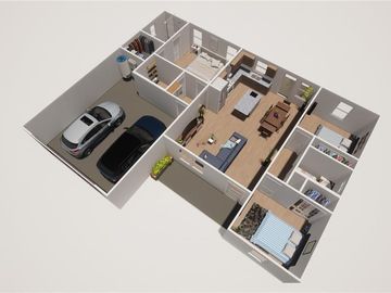 Floor Plan, 4720 OLGA STREET, Hastings, FL, 32145, 