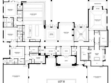 Floor Plan, 15307 ANCHORAGE PLACE, Lakewood Ranch, FL, 34202, 