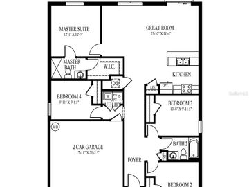 Floor Plan, 21068 LAWSON AVENUE, Port Charlotte, FL, 33980, 