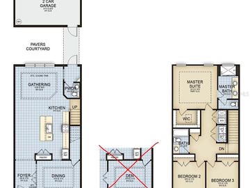 Floor Plan, 6934 TWILIGHT BAY DRIVE, Winter Garden, FL, 34787, 