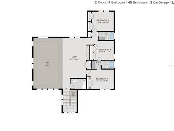Floor Plan, 18709 PLANETREE STREET, Orlando, FL, 32827, 