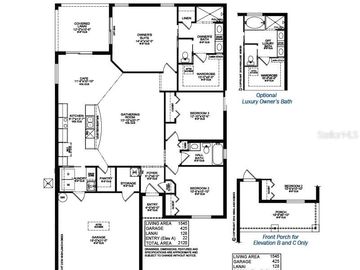 Floor Plan, 1077 SILAS STREET, Haines City, FL, 33844, 