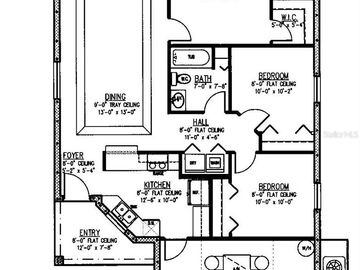 Floor Plan, 10415 S DREW BRYANT CIRCLE, Floral City, FL, 34436, 