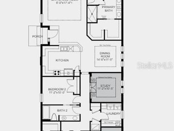 Floor Plan, 4619 GAROFALO ROAD, Wesley Chapel, FL, 33545, 
