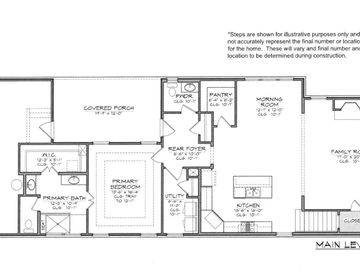 Floor Plan, 922 Conar Street  Lot 2357, Franklin, TN, 37064, 