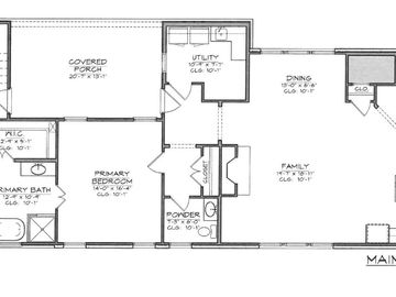 Floor Plan, 998 Conar Street Lot 2358, Franklin, TN, 37064, 
