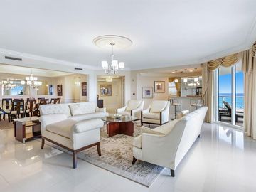 Living Room, 2700 N Ocean Drive #303A, Riviera Beach, FL, 33404, 