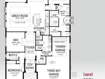 Floor Plan, 9387 SW Pinnacle Place N, Port Saint Lucie, FL, 34987, 